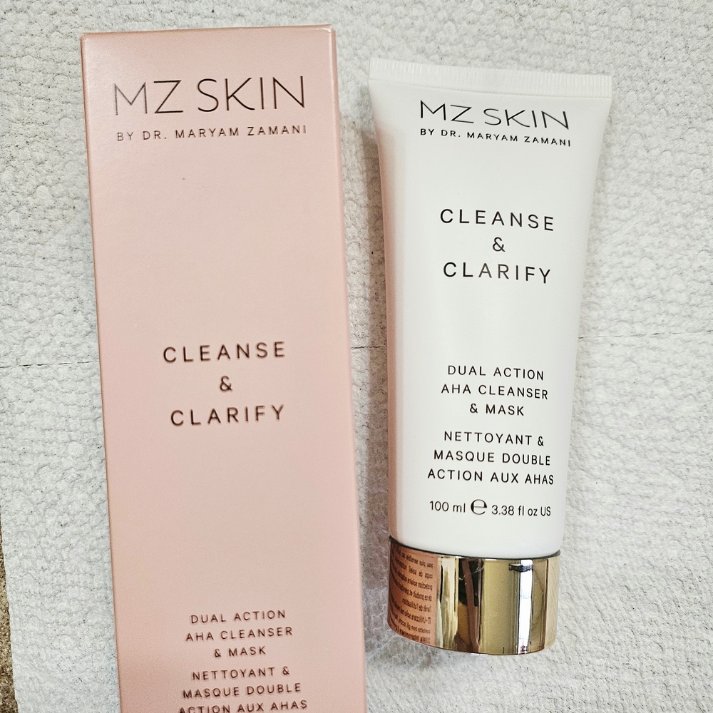 MZ Skin Cleanse & Clarify Dual Action AHA Cleanser & Mask